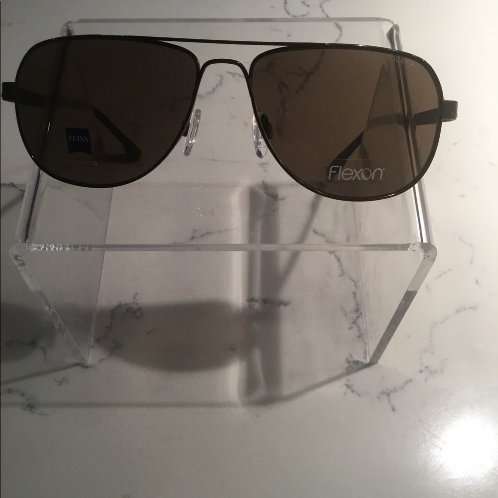 New Flexon Aviator sunglasses with polarized lens - Picture 2 of 4